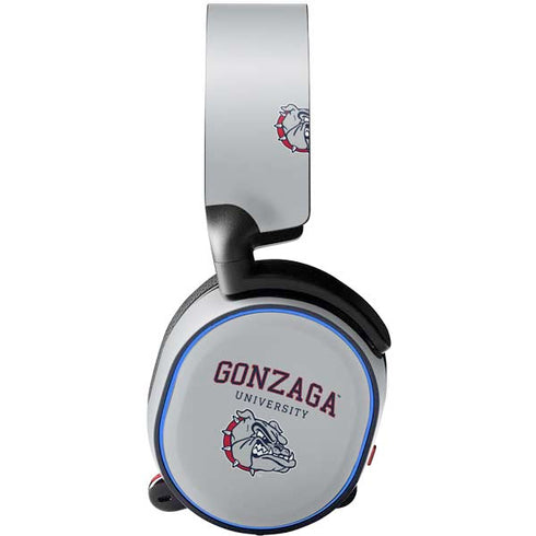 Gonzaga University Collegiate Text SteelSeries Arctis 5 Skin