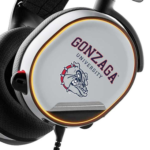 Gonzaga University Collegiate Text SteelSeries Arctis 5 Skin