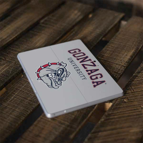 Gonzaga University Collegiate Text Surface Go Skin