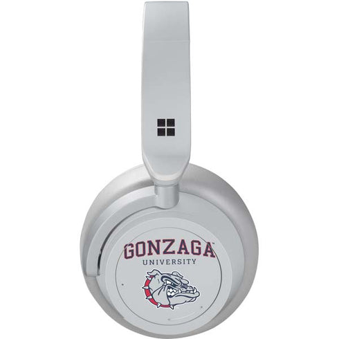 Gonzaga University Collegiate Text Surface Headphones Skin