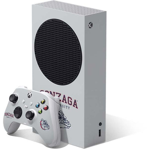 Gonzaga University Collegiate Text Xbox Series S Bundle Skin