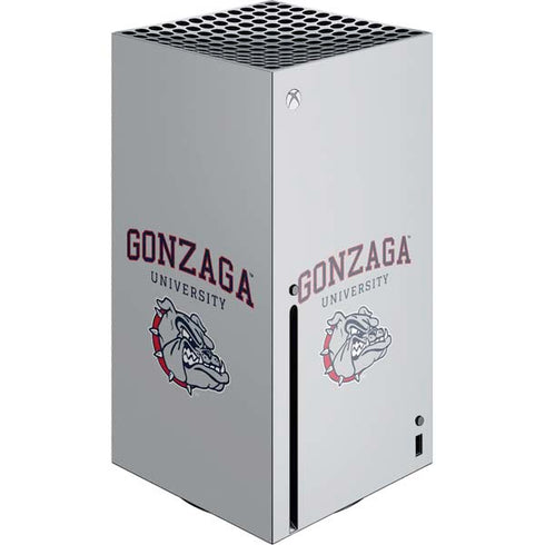 Gonzaga University Collegiate Text Xbox Series X Console Skin
