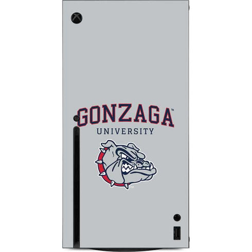 Gonzaga University Collegiate Text Xbox Series X Console Skin