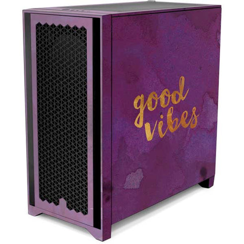 Good Vibes Corsair 4000D Tempered Glass Mid-Tower ATX Case Skin