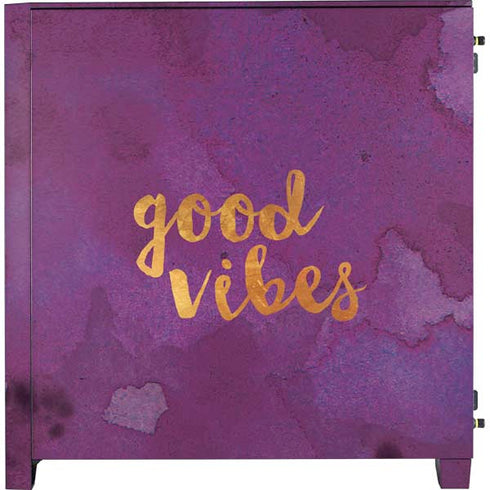 Good Vibes Corsair 4000D Tempered Glass Mid-Tower ATX Case Skin