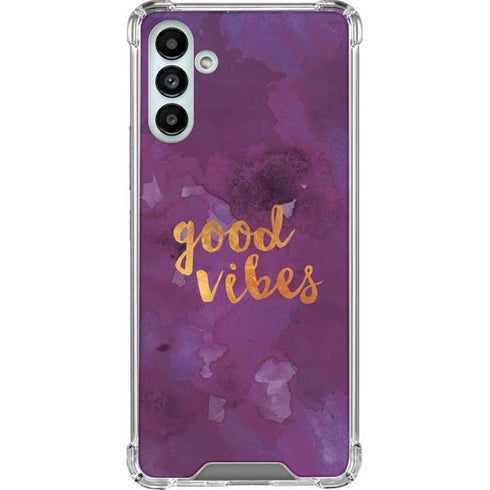 Good Vibes Galaxy A13 5G Clear Case