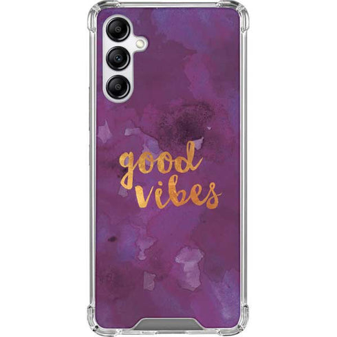 Good Vibes Galaxy A14 5G Clear Case
