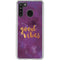 Good Vibes Galaxy A21 Clear Case