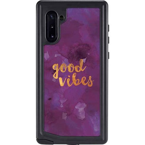 Good Vibes Galaxy Note 10 Waterproof Case