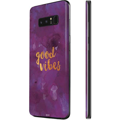 Good Vibes Galaxy Note 8 Skin