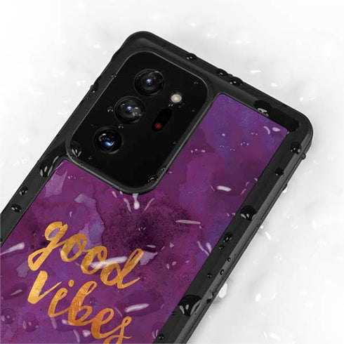 Good Vibes Galaxy Note20 Ultra 5G Waterproof Case