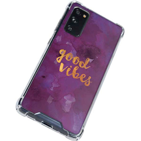 Good Vibes Galaxy S20 FE Clear Case