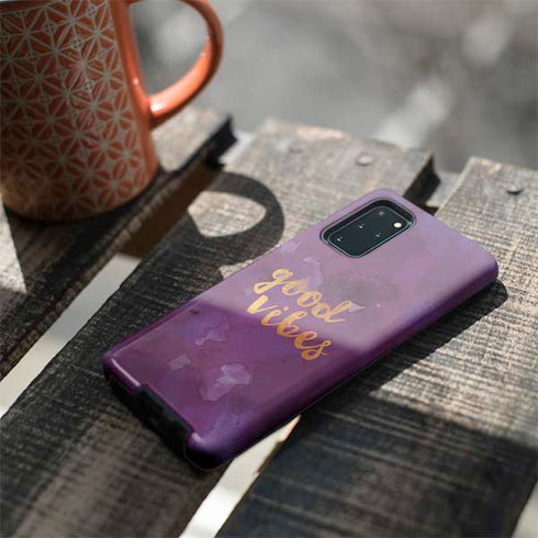 Good Vibes Galaxy S20 Plus Pro Case
