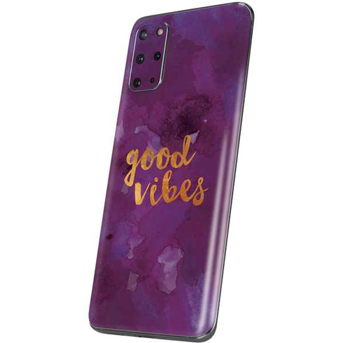 Good Vibes Galaxy S20 Plus Skin
