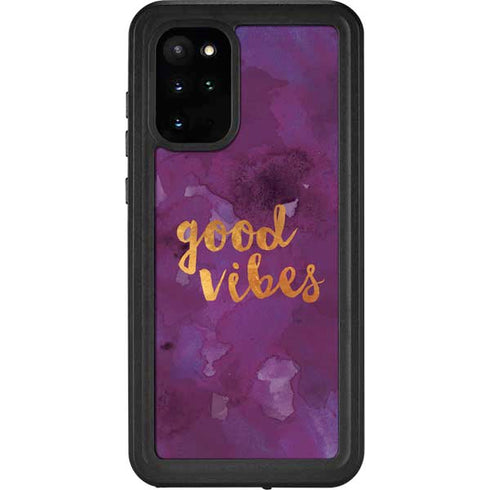 Good Vibes Galaxy S20 Plus Waterproof Case