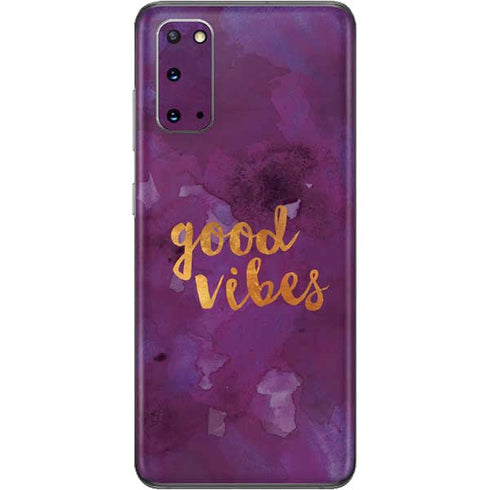 Good Vibes Galaxy S20 Skin