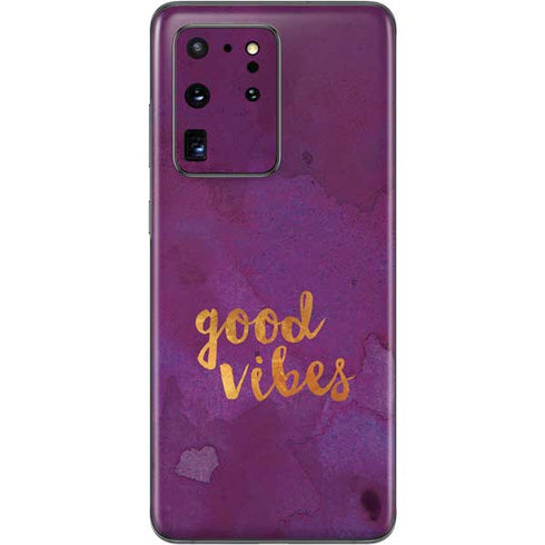 Good Vibes Galaxy S20 Ultra 5G Skin