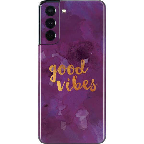 Good Vibes Galaxy S21 5G Skin