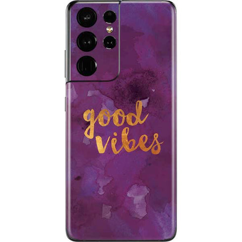Good Vibes Galaxy S21 Ultra 5G Skin