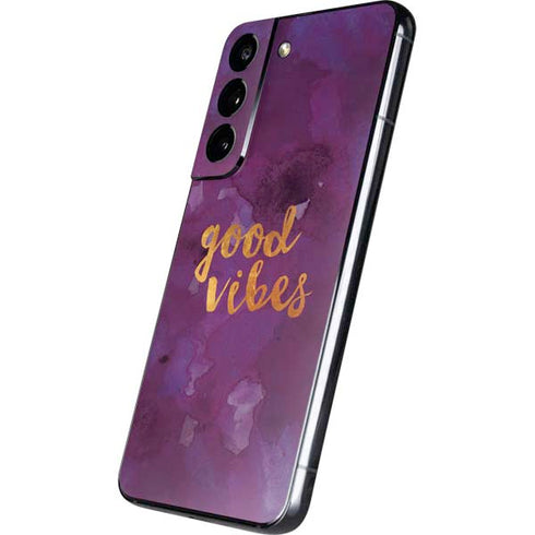 Good Vibes Galaxy S22 Skin