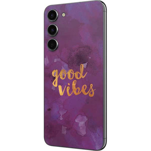 Good Vibes Galaxy S23 Plus Skin
