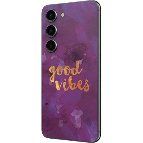 Good Vibes Galaxy S23 Skin