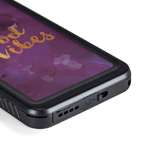 Good Vibes Galaxy S23 Waterproof Case