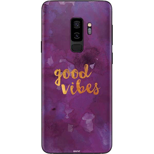 Good Vibes Galaxy S9 Plus Skin