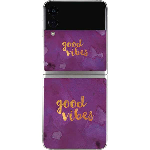 Good Vibes Galaxy Z Flip4 5G Skin
