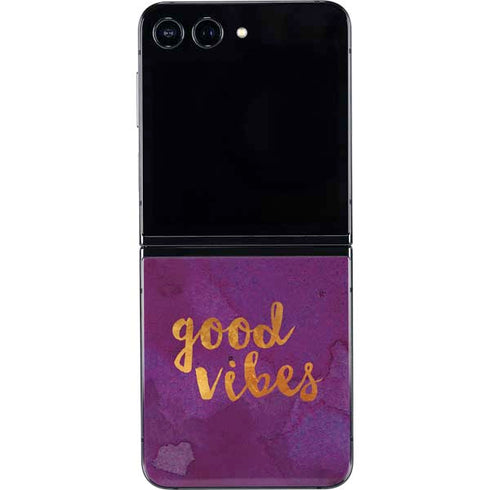 Good Vibes Galaxy Z Flip5 5G Skin