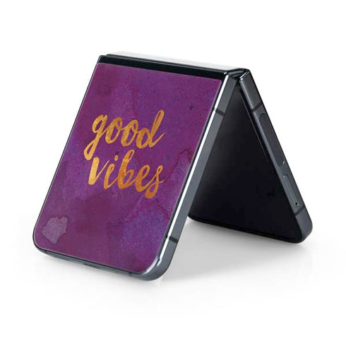Good Vibes Galaxy Z Flip5 5G Skin