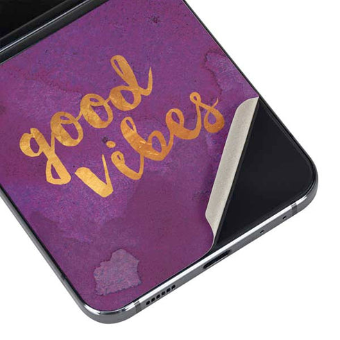 Good Vibes Galaxy Z Flip5 5G Skin