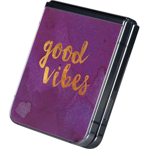 Good Vibes Galaxy Z Flip5 5G Skin