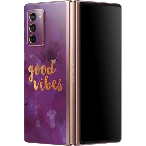 Good Vibes Galaxy Z Fold2 5G Skin