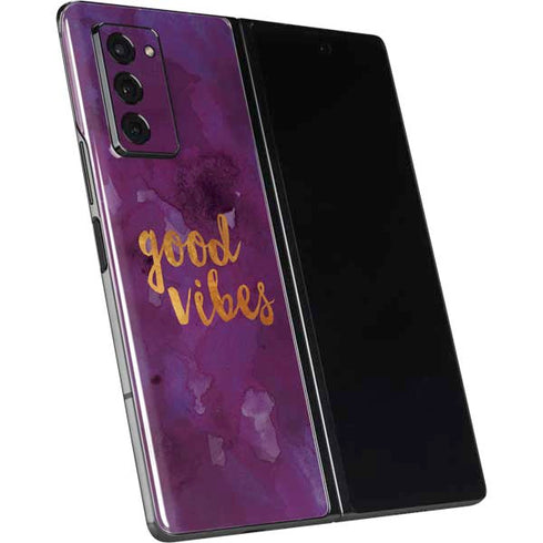 Good Vibes Galaxy Z Fold2 5G Skin