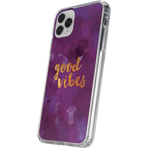 Good Vibes iPhone 11 Pro Clear Case
