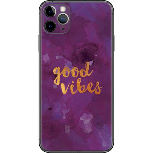 Good Vibes iPhone 11 Pro Max Skin