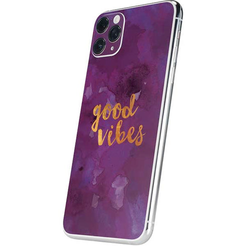 Good Vibes iPhone 11 Pro Max Skin