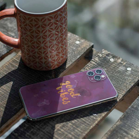 Good Vibes iPhone 11 Pro Max Skin