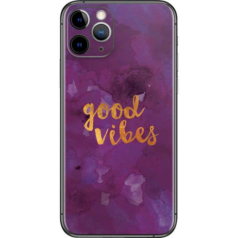 Good Vibes iPhone 11 Pro Skin