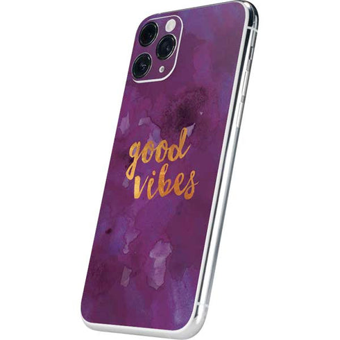 Good Vibes iPhone 11 Pro Skin