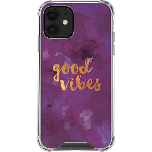 Good Vibes iPhone 12 Clear Case