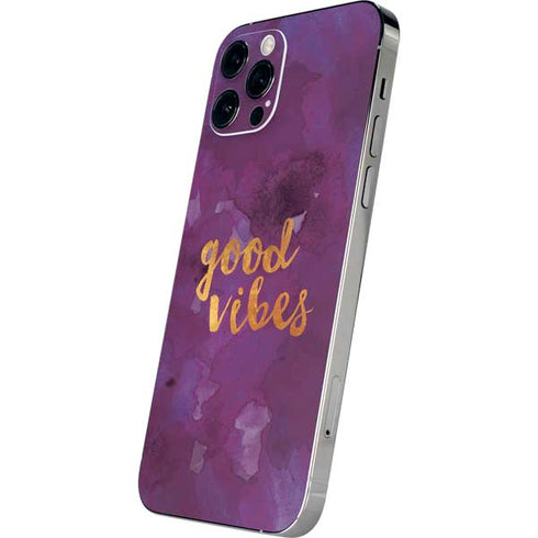 Good Vibes iPhone 12 Pro Max Skin