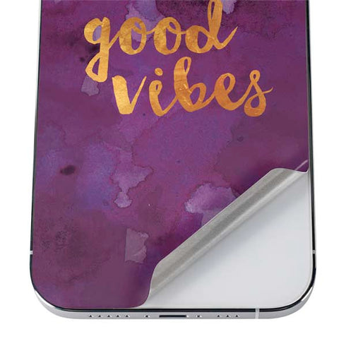 Good Vibes iPhone 12 Pro Max Skin