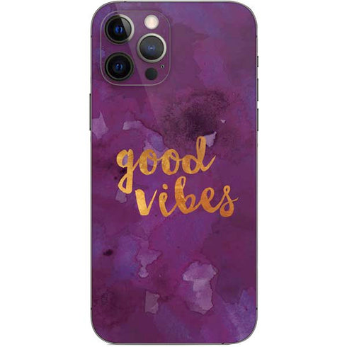 Good Vibes iPhone 12 Pro Skin