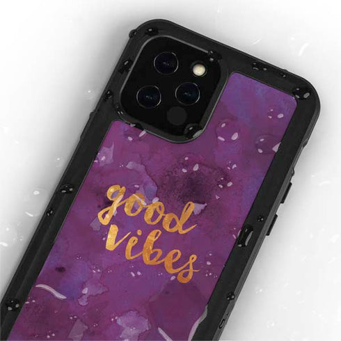 Good Vibes iPhone 12 Pro Waterproof Case