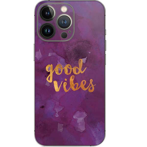 Good Vibes iPhone 13 Pro Skin