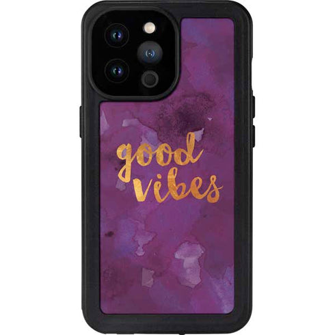 Good Vibes iPhone 14 Pro Max Waterproof Case