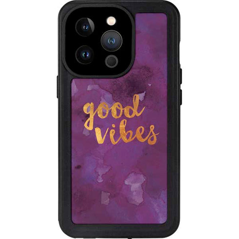 Good Vibes iPhone 14 Pro Waterproof Case