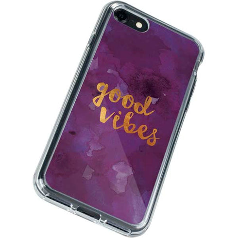 Good Vibes iPhone SE (2nd & 3rd Gen) Clear Case